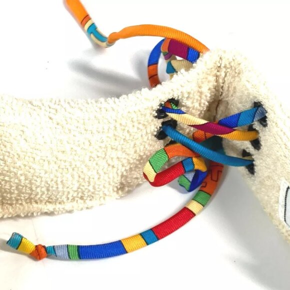 HERMES pile hat Sun visor cotton IvoryBased/Multicolore - Picture 6 of 11